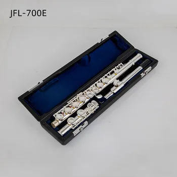 Тайвань JUPITER JFL-1000RBE 16 Отверстий С Закрытой клавишей C Флейта Мельхиоровое Серебрение flauta transversal instrumentos musicales Case