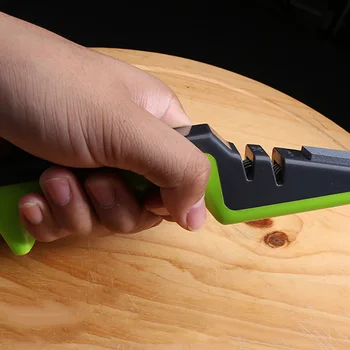Точилка для ножей Бытовая креативная многофункциональная точилка Профессиональный кухонный инструмент Точильный камень Кухонные ножи Аксессуары