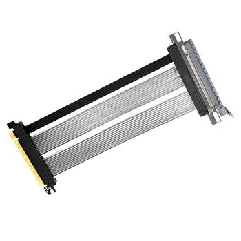 Удлинитель видеокарты PCI-E 4.0, кабель-адаптер PCIE X16, кабель-адаптер 90 градусов, удлинитель PCIE 4.0