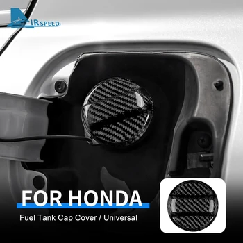 Универсальная крышка топливного бака из настоящего твердого углеродного волокна для Honda Civic X 10-11 поколения CRV Accord Vezel Auto Accessories