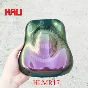 Хромовый пигмент super chameleon pigment пигментная пудра для автомобильной краски артикул: HLMR17 Цвет: фиолетовый/медный/светло-зеленый, NW: 1 грамм, бесплатная доставка.