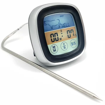 Цифровой термометр для духовки Кухня Для приготовления пищи Мясо Барбекю Зонд Термометр Температура воды Молока Кухонные инструменты для приготовления пищи