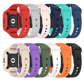 Чехол + ремешок для Xiaomi Redmi Watch 3 Active Global, мягкий силиконовый ремешок для часов, спортивный браслет, ремень correa для Redmi watch3 active