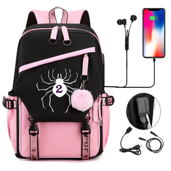 Школьный рюкзак аниме Hunter X Hunter, сумка для подростков, сумка для книг Phantom Brigade Spider 4, рюкзак для ноутбука для школьников, девочек-подростков