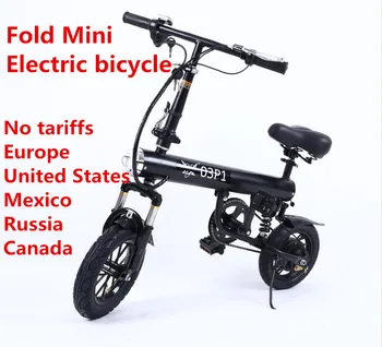 Электрический Скутер Для взрослых Мини-складной электрический велосипед Электрический велосипед 36V 8AH Eletric Bike Ebike E-BIKE Диапазон складывания e-bike: 20-30 K
