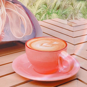Эстетика Персонализация кофейной чашки Эспрессо с молоком, Милая Герметичная Кофейная чашка для девочек, Уникальное украшение Prime Drink Bardak