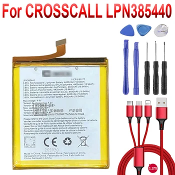 аккумулятор для Мобильного телефона CROSSCALL Battery 3.8V 4400mAh LPN 385440 Baterias
