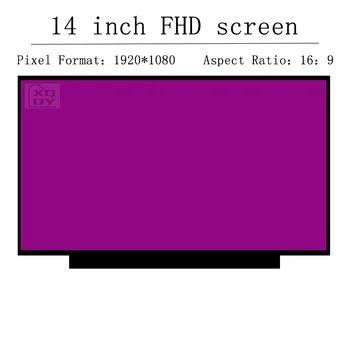 для ноутбука HP 14-dk0002dx 14-dk0010nr 14-dk0020nr 14,0 дюймов FHD 1920x1080 IPS 30Pin светодиодный ЖК-дисплей Экранная панель (Не сенсорная)