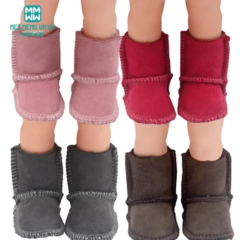 сапоги из овчины 7 см, кукольная обувь, 1/3 1/4 куклы BJD и 16-дюймовые сапоги для куклы 40 см